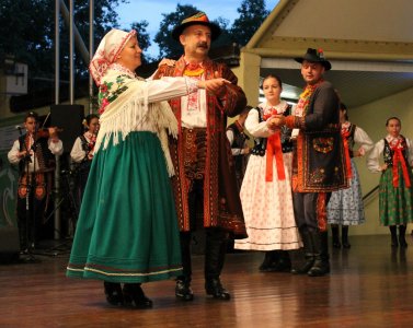 Fragment występu zespołu "Jakubkowianie"