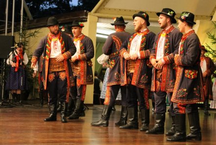 Fragment występu zespołu "Jakubkowianie"