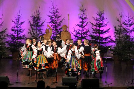 Fragment występu zespołu "Sokołowianie"