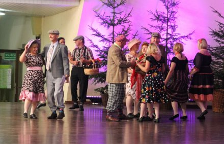 Fragment występu zespołu "Sokołowianie"