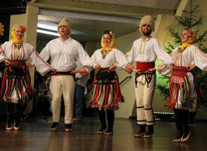 Fragment występu zespołu z Serbii