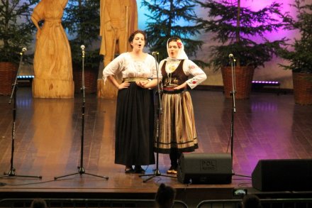 Fragment występu zespołu z Serbii