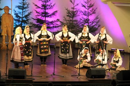 Fragment występu zespołu z Serbii