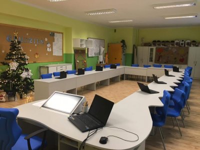 Wyposażenie pracowni w SP nr 4 w Wiśle