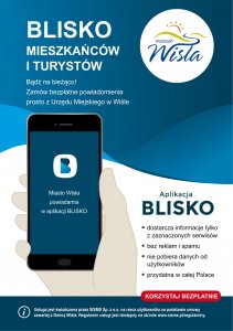 Przód ulotki informacyjnej