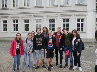Młodzież z LO podczas wizyty na Węgrzech