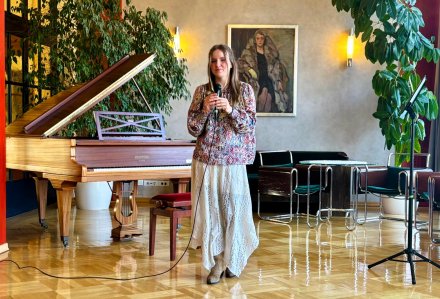 Koncert uczniów Społecznego Ogniska Muzycznego w Wiśle w Rezydencji Prezydenta RP