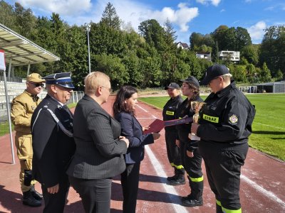 Strażacka rywalizacja
