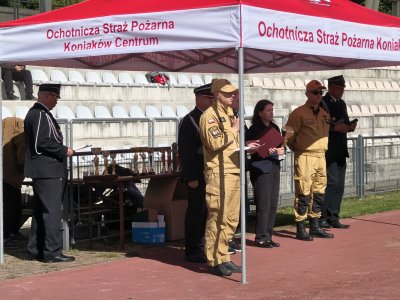 Strażacka rywalizacja