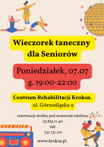 Wieczorek taneczny dla seniorów