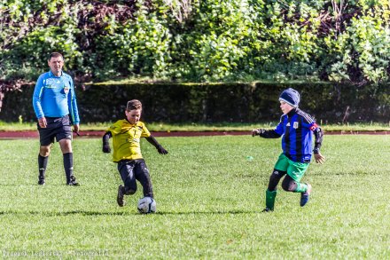 Fragment meczu Wiślańskie Orły - LKS Kończyce Małe