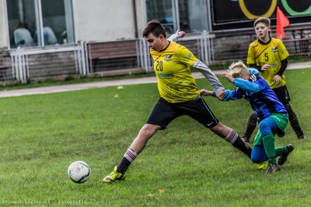 Fragment meczu Wiślańskie Orły - LKS Kończyce Małe