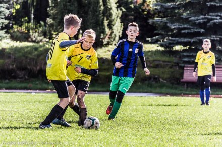 Fragment meczu Wiślańskie Orły - LKS Kończyce Małe