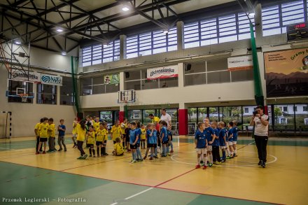 Uczestnicy gali sportowej