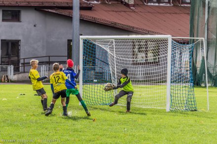 Fragment meczu Wiślańskie Orły - LKS Kończyce Małe