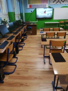 Wyposażenie pracowni w SP nr 2 w Wiśle