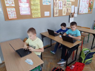 Wyposażenie pracowni w SP nr 4 w Wiśle