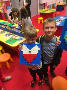Wystawa modeli z klocków LEGO