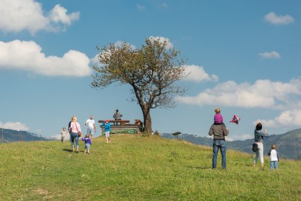 Uczestnicy zjazdu na Cieńkowie
