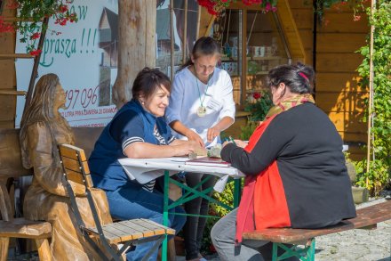 Biuro organizacyjne zjazdu