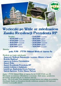 Plakat wycieczek