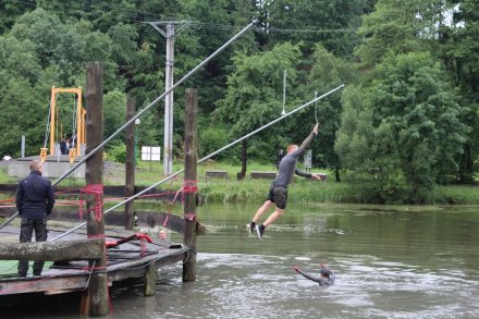 Rywalizacja na trasie Barbarian Race