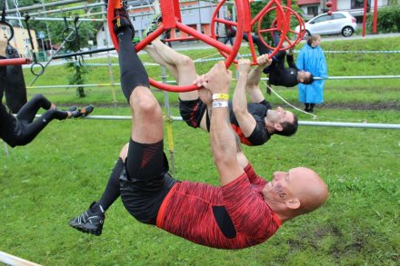 Rywalizacja na trasie Barbarian Race