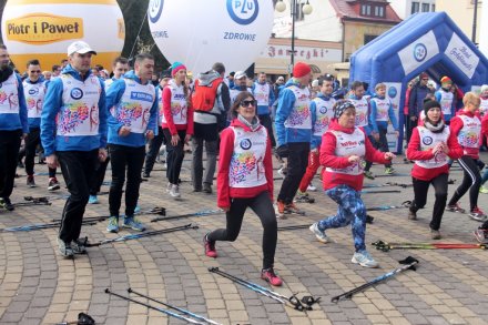 Rozgrzewka przed marszem