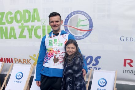 Bartosz Plachy z Brennej po przeszczepie nerki startuje w zawodach sportowych
