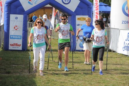 Wiślańska sztafeta na trasie