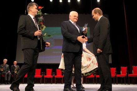 Wręczenie Srebrnej Cieszynianki - Gmina Goleszów