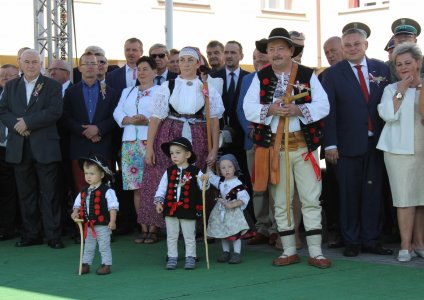 Trybuna z zaproszonymi gośćmi