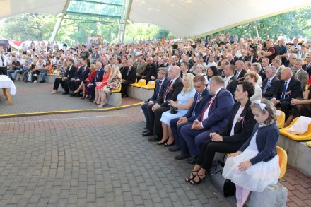 Publiczność w amfiteatrze