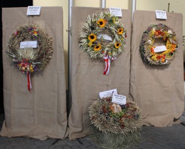 Prezentacja wieńców dożynkowych