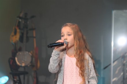 Występ młodej artystki