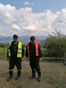 Strażacy z OSP Wisła Jawornik