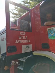 Samochód bojowy OSP Wisła Jawornik