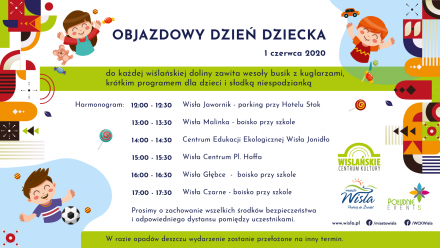 Plakat Objazdowy Dzień Dziecka