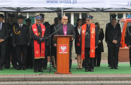 Ceremonia przekazania samochodu