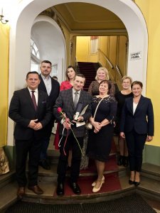 Laur Srebrnej Cieszynianki dla Bronisława Cieślara