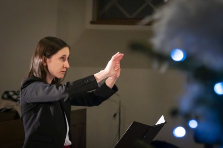 Dyrygent Orkiestry Misyjnej Lidia Polok