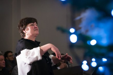 Chór kościelny Parafii Ewangelicko - Augsburskiej w Wiśle Centrum - dyrygent Elżbieta Szajtauer