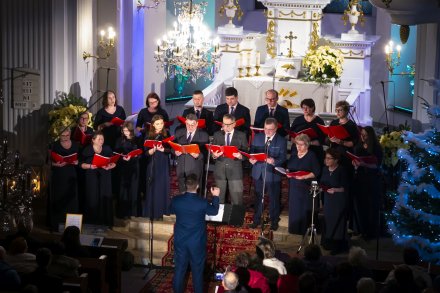 Chór kościelny Parafii Ewangelicko - Augsburskiej w Wiśle Głębcach