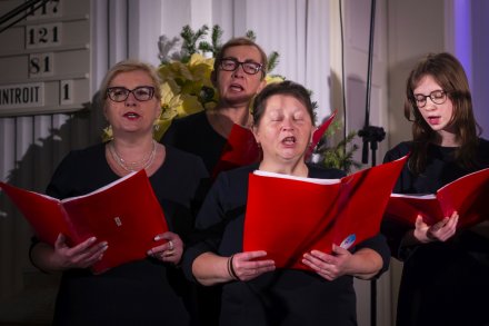 Chór kościelny Parafii Ewangelicko - Augsburskiej w Wiśle Głębcach