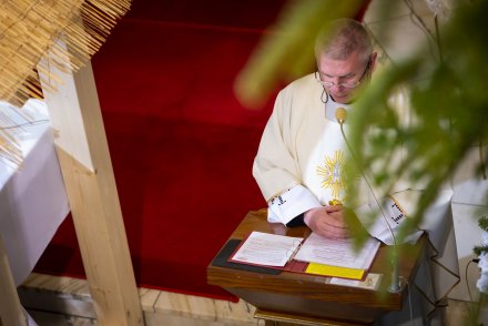 Proboszcz Parafii Rzymskokatolickiej NMP w Wisle Centrum - ks. Wiesław Firlej