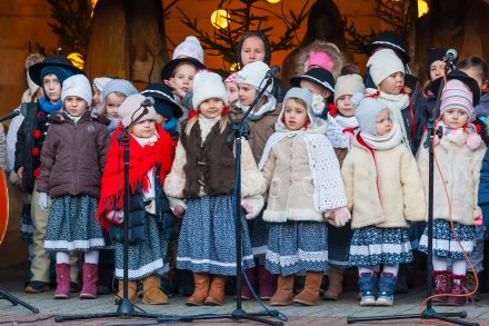 Rozświetlenie choinki na Placu Hoffa
