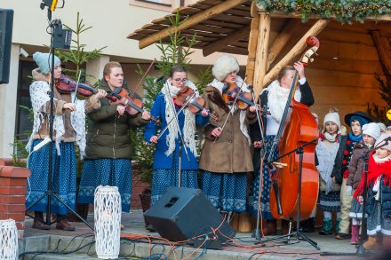 Rozświetlenie choinki na Placu Hoffa