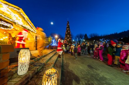 Rozświetlenie choinki na Placu Hoffa