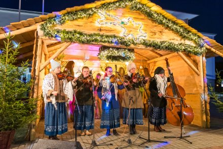 Rozświetlenie choinki na Placu Hoffa