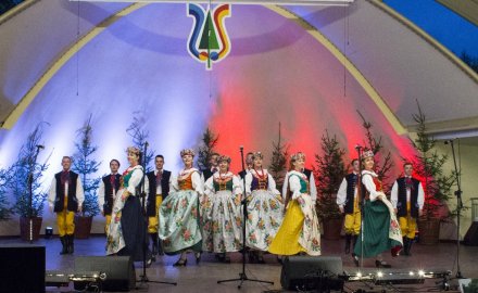 Występ zespołu "Mały Śląsk" z Radzionkowa